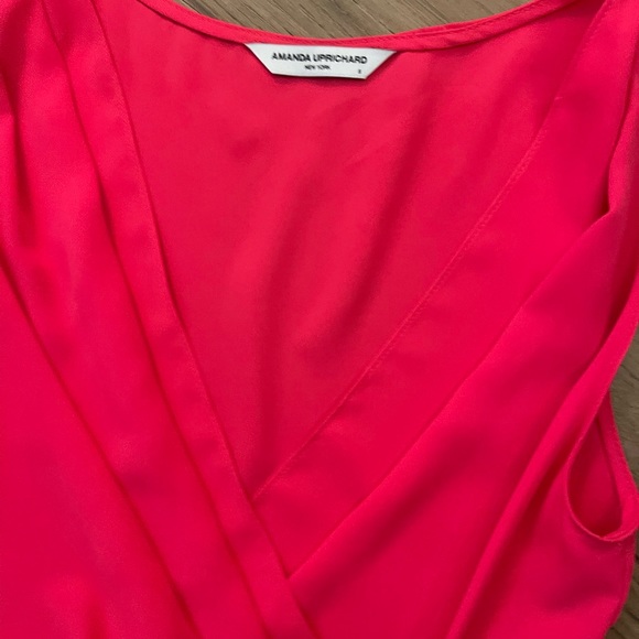 Amanda Uprichard red midi dress - Picture 6 of 7